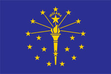 indiana state flag