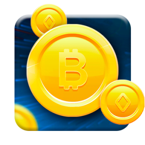 square format image with coin illustrations of different sizes