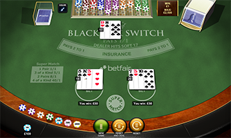 Blackjack-Switch-game